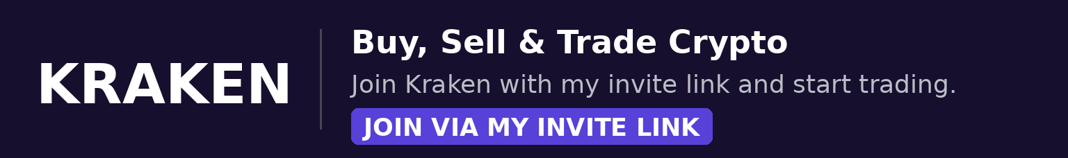 Kraken - open an account and buy AVAX